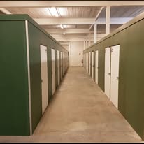 Couloir d'accès aux box